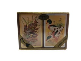 Vintage Congress Designer Series Playing Cards Mallard Duck Jumbo Index - £19.50 GBP