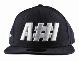 Hall Of Fame A #1 A1 Black White Embroidered Fitted Baseball Cap Flat Brim Hat - £16.69 GBP