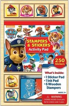 Paw Patrol Wooden 6 Stampers and 250 stickers Activity Set by Bendon - £15.97 GBP