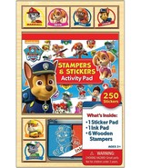 Paw Patrol Wooden 6 Stampers and 250 stickers Activity Set by Bendon - £15.72 GBP