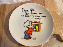 Vintage Enesco Dear God Kids Collector Decorative Plates - £14.94 GBP