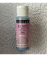 Duncan Ez 031 Light Blue Ceramic Glaze E-Z Strokes 1oz - $2.00