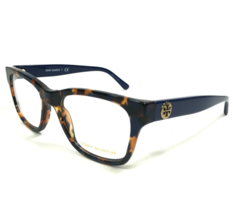 Tory Burch Eyeglasses Frames TY 2098 1757 Blue Brown Tortoise Square 50-18-140 - $88.61