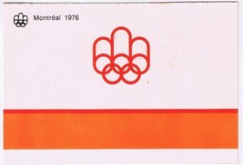 Postcard Olympic Games Monteal 1976 Official Symbol Of The Games - £3.89 GBP
