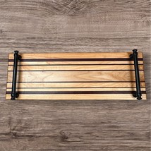 Handcrafted Serving Board Maple and Purple Heart Custom Unique Cheese Gift - $1,215.11 MXN