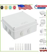Durable Dustproof Electrical Junction Box - 150x150x70mm for Indoor/Outd... - $26.56 CAD