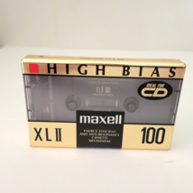 Maxell  XLII 100 Blank Audio Tape Cassette New Sealed - Japan - £8.19 GBP