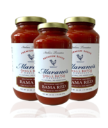 Marano&#39;s Small Batch Premium Pasta Sauce, Bama Red, 24 oz. (Pack of 3)  - $42.00