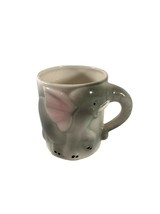 Vintage Jeffrey Snyder Childs Zoo Animal Elephant Circus Mug Cup Ceramic... - £11.84 GBP