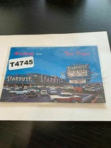 Vintage 1962 STARDUST HOTEL Postcard Greetings From Las Vegas Used Lido De Paris - £5.92 GBP