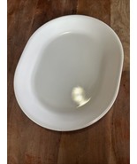 Corelle White Oval Serving Platter Plate 12&quot; X 10&quot;  Preowned   MF - $15.45 CAD