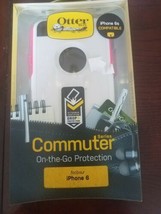 Brand New Otter Box Commuter Series For I Phone 6/6s Case - White &amp; Hot Pink - £33.19 GBP