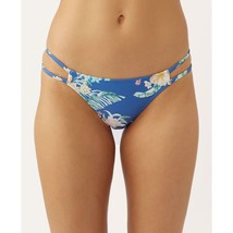 O&#39;Neill Blue Womens Tulum Tropical Cardiff Swim Bikini Bottom Floral Blue S - £11.38 GBP