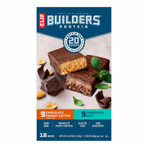 Clif Builder&#39;s Protein Bar, Variety Pack, 2.40 oz, 18-count - £786.35 GBP