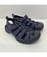 Keen Newport H2 Men&#39;s Size 11 Shoes Blue Gray Canvas Outdoor Hiking Sandals - $35.64