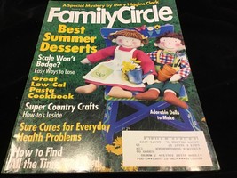 Family Circle Magazine August 5, 1997 Best Summer Desserts - £7.96 GBP