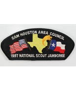 Vintage 1997 Sam Houston Jamboree Black Border Boy Scout BSA CSP Shoulde... - €10,14 EUR