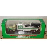 2001 Miniature Hess Racer Transport Truck - $279.76 MXN