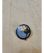 Colorado State Flower Columbine Souvenir Lapel Hat Jacket Pin - $12.99