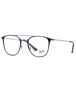 RayBan 6377 2906 Shiny Blue Gunmetal Bordeaux Eyeglasses 48mm - $128.63 CAD