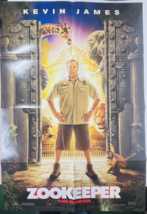 Zookeeper Movie Poster Original Promotional 27x40 Folded One Sided Kevin James - £12.29 GBP