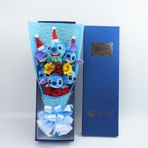 Inspired by Disney Stitch and Lilo stuffed cartoon bouquet Christmas Pre... - £94.36 GBP