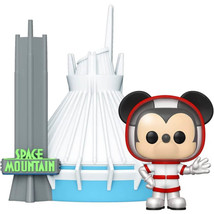 Disney 50th Anniv Space Mountain &amp; Mickey Mouse US Ex Pop! - £50.72 GBP