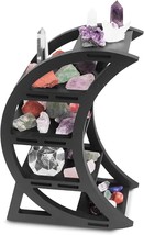 Cefreco Wooden Crystal Display Shelf - Crystal Holder For Stones And Essential - £26.95 GBP