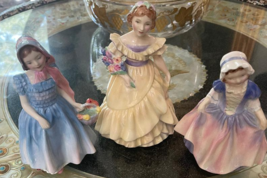 Royal Doulton Figurines lot Wendy, The Bridesmaid and Dinky Do 6&quot; - $24.75