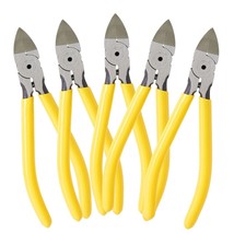 5 Pack Cr-V Wire Flush Cutters, Soft Wire Side Cutters For Jewelry Makin... - £36.10 GBP