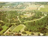 New High School Aerial View Moline IL llinois UNP Chrome Postcard O11 - £3.06 GBP