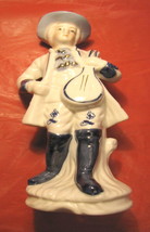 Rare Lute Mandolin Ceramic Musician Gentleman Musician Figure-
show orig... - $34.72