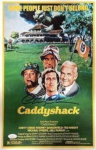 Chevy Chase Firmato Caddyshack 11x17 Film Poster Foto JSA - £114.40 GBP