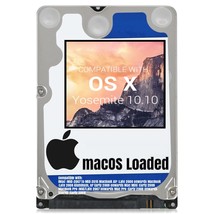 macOS Mac OS X 10.10 Yosemite Preloaded on Sata HDD - $12.99+