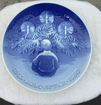 B & G Bing & Grondahl Vintage 1980 Happiness Over The Yule Tree Christmas Plate - $44.99