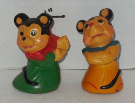 Vintage Lot of 2 MOUSE Pencil Sharpeners Made In China c1950-60s Rare HTF - $96.07