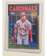 2021 Topps Chrome 1986 Gold Mojo Refractor  /50  Dylan Carlson RC - £19.66 GBP