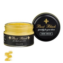 Boot Black Smooth Leather Shoe Cream 1919 - Yellow - £21.57 GBP