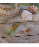 Pretty Green Swarovski Crystal Pendulum with Hand Painted Pendulum End Cap - €33,71 EUR Pretty Green Swarovski Crystal Pendulum with Hand Painted Pendulum End Cap - €33,71 EUR