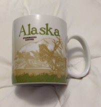 Alaska Starbucks Mug 2010 Global Icon Collector Series 16oz Coffee Mug Tea Cup - £42.52 GBP