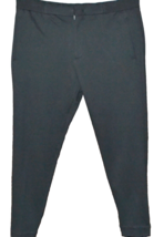 Ermenegildo Zegna Black Cotton Silk Men Jogger Pants Size US 40 EU 56 - £280.06 GBP