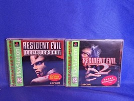 Greatest Hits Resident Evil Directors Cut And Resident Evil 2 Sony PlayStation 1 - £74.91 GBP