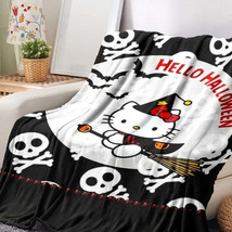 Hello Kitty Halloween Flannel Blanket - £9.42 GBP+