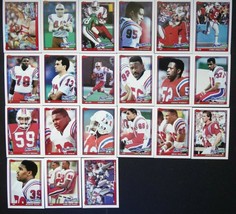 1991 Topps New England Patriots Team Set of 21 Football Cards - £2.35 GBP