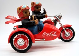 On The Go W/ Coca Cola Motorcycle Trike Bears Sculpture #10805 Coke Ltd ... - £23.16 GBP