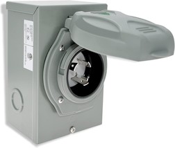 Nema 3R Power Inlet Box, L5-30P, 125 Volt, For Generators Up To 3750 Watts, - £39.05 GBP