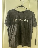 Friends Women’s  Adult Graphic Print Short Sleeve T-Shirt Size L Gray - $29.40