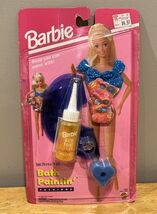 Vintage 1994 Barbie Fashions Bath Paintin’ by Mattel Suit/Tube/Paint NEW! - $22.76