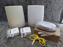 2 x Orbi RBR50 Satellite Home Mesh WiFi Tri-band Router Netgear V1 Versi... - $64.99