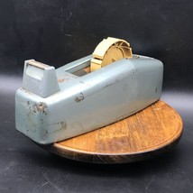 Vintage Scotch Tape Heavy Duty Dispenser C-23, Weighted Gray Industrial ... - £39.57 GBP